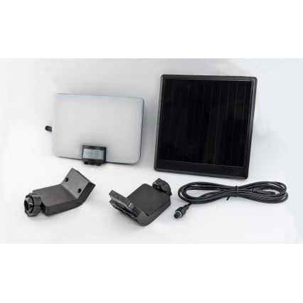 LED-Solarwandleuchte mit Sensor LED/12W IP54