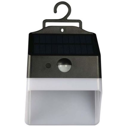 LED-Solarwandleuchte mit Sensor LED/2W/3,7V 4000K IP65