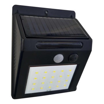 LED-Solarwandleuchte mit Sensor LED/3W/3,7V 1200 mAh IP44