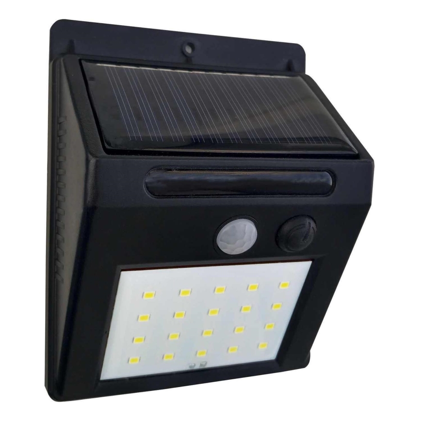 LED-Solarwandleuchte mit Sensor LED/3W/3,7V 1200 mAh IP44