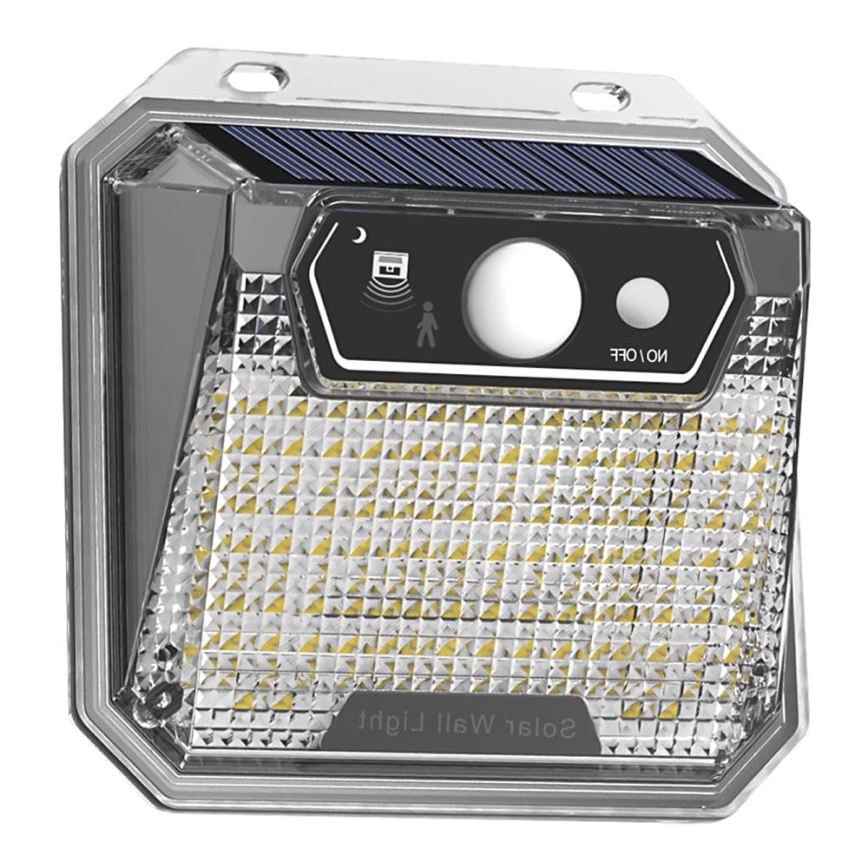 LED-Solarwandleuchte mit Sensor LED/3W/5,5V IP65 1200 mAh