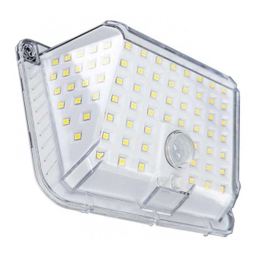 LED-Solarwandleuchte mit Sensor LED/5W/3,7V 1200 mAh IP44