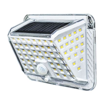 LED-Solarwandleuchte mit Sensor LED/5W/3,7V 1200 mAh IP44
