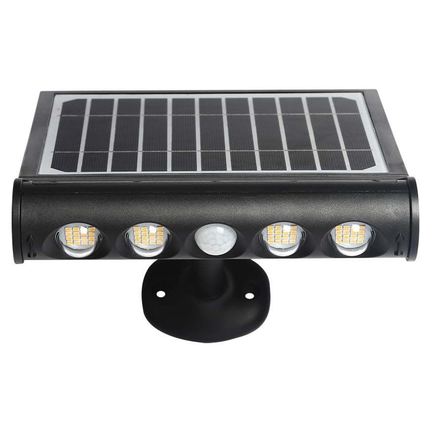 LED-Solarwandleuchte mit Sensor LED/8W/3,7V IP65 4000K 4000 mAh