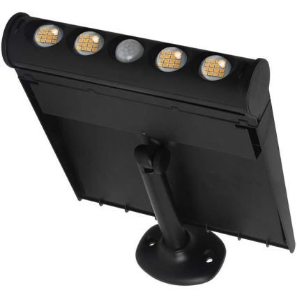 LED-Solarwandleuchte mit Sensor LED/8W/3,7V IP65 6000K 4000 mAh