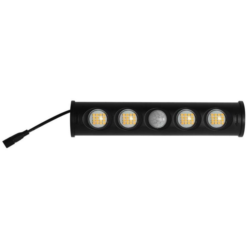 LED-Solarwandleuchte mit Sensor LED/8W/3,7V IP65 6000K 4000 mAh