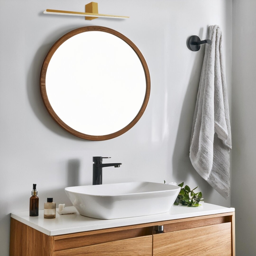 LED-Spiegelbeleuchtung für Badezimmer ARTEMIS LED/13,8W/230V 4000K 60 cm IP44 golden