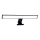 LED-Spiegelbeleuchtung für Badezimmer ELBA LED/8W/230V 4000K 40 cm IP44 schwarz