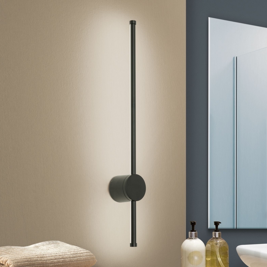 LED-Spiegelbeleuchtung für Badezimmer FERDINAND LED/12W/230V IP54 schwarz