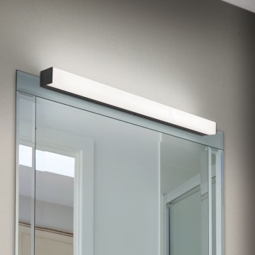 LED-Spiegelbeleuchtung für Badezimmer HORIZON LED/12W/230V 3000/4000K 60 cm IP44 schwarz