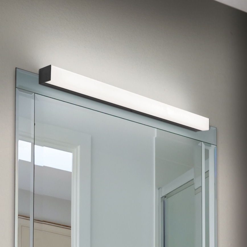LED-Spiegelbeleuchtung für Badezimmer HORIZON LED/12W/230V 3000/4000K 60 cm IP44 schwarz