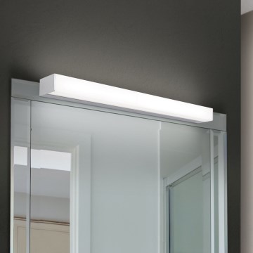 LED-Spiegelbeleuchtung für Badezimmer HORIZON LED/12W/230V 3000/4000K 60 cm IP44 silbern