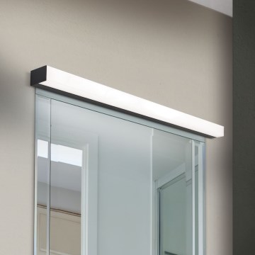 LED-Spiegelbeleuchtung für Badezimmer HORIZON LED/18W/230V 3000/4000K 90 cm IP44 schwarz