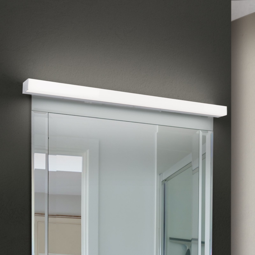 LED-Spiegelbeleuchtung für Badezimmer HORIZON LED/18W/230V 3000/4000K 90 cm IP44 silbern