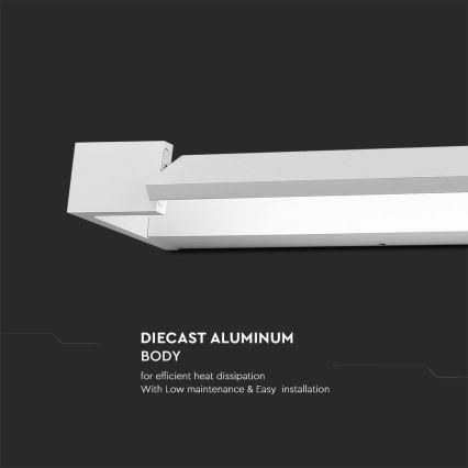 LED-Spiegelbeleuchtung für Badezimmer LED/16W/230V 3000K IP44 60 cm weiß