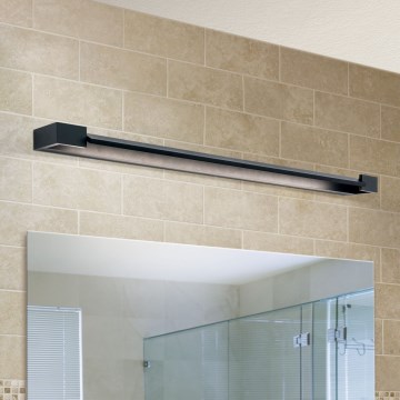 LED-Spiegelbeleuchtung für Badezimmer MARILYN LED/24W/230V 90 cm IP44 schwarz