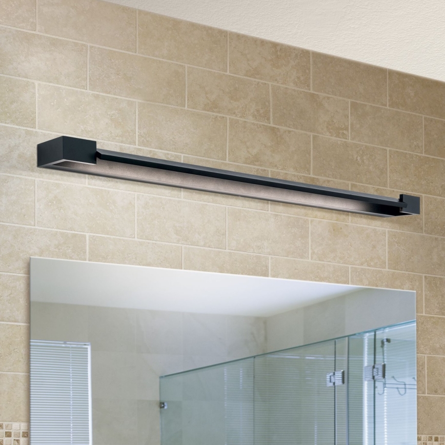 LED-Spiegelbeleuchtung für Badezimmer MARILYN LED/24W/230V 90 cm IP44 schwarz