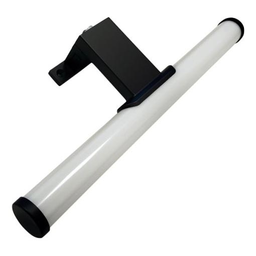 LED-Spiegelbeleuchtung für Badezimmer MIRROR LED/5W/230V 30 cm IP44 schwarz