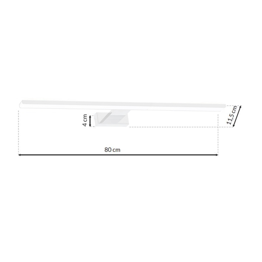 LED Spiegelbeleuchtung fürs Bad SHINE WHITE LED/15W/230V IP44