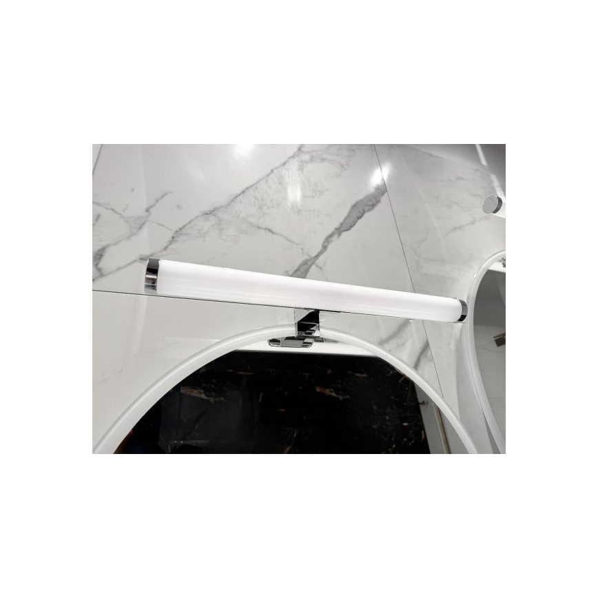 LED-Spiegelleuchte für Badezimmer LED/10W/230V 45 cm IP44 Chrom, glänzend