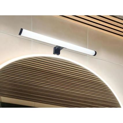 LED-Spiegelleuchte für Badezimmer LED/10W/230V 45 cm IP44 schwarz