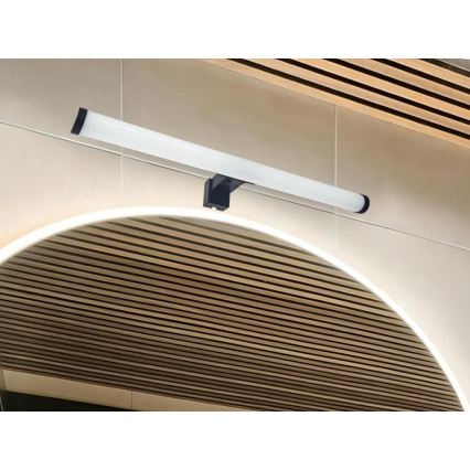 LED-Spiegelleuchte für Badezimmer LED/10W/230V 45 cm IP44 schwarz