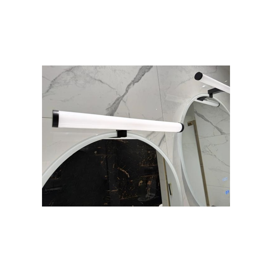 LED-Spiegelleuchte für Badezimmer LED/10W/230V 45 cm IP44 schwarz