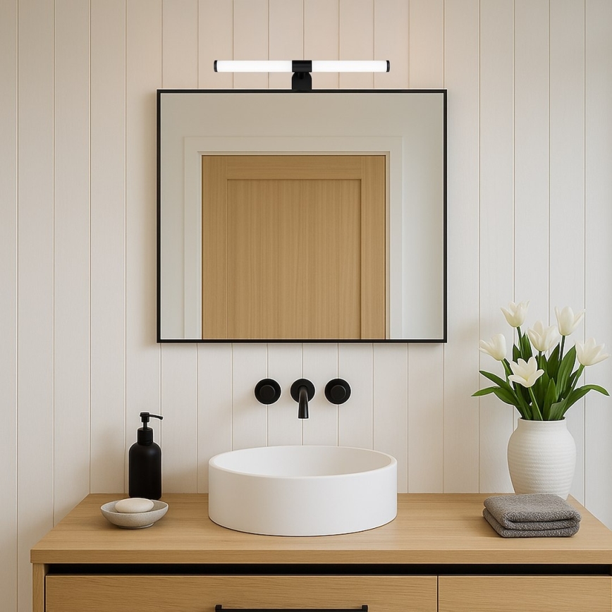 LED-Spiegelleuchte für das Badezimmer APA LED/6W/230V 40 cm IP44 schwarz