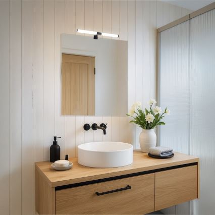 LED-Spiegelleuchte für das Badezimmer APA LED/6W/230V 40 cm IP44 schwarz