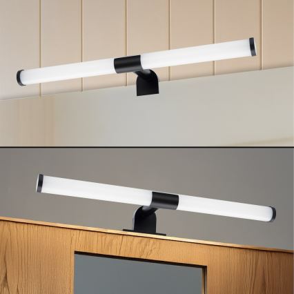 LED-Spiegelleuchte für das Badezimmer APA LED/6W/230V 40 cm IP44 schwarz