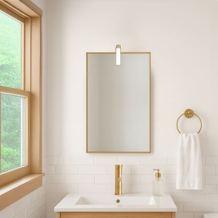 LED-Spiegelleuchte für das Badezimmer APA MINI LED/4W/230V IP44, goldfarben