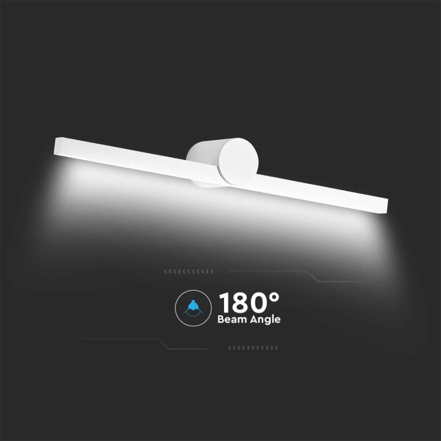 LED-Spiegelleuchte für das Badezimmer LED/10W/230V 3000K IP65 weiß