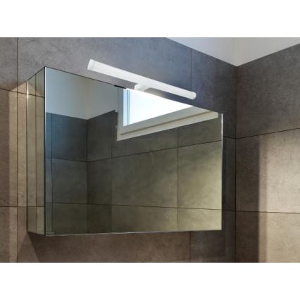 LED-Spiegelleuchte für das Badezimmer, LED/8W/230V, 30 cm, IP44, weiß