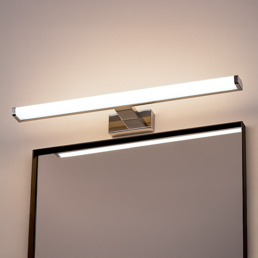 LED-Spiegelleuchte für das Badezimmer MIRORE LED/10W/230V 60 cm IP44 Hochglanzchrom