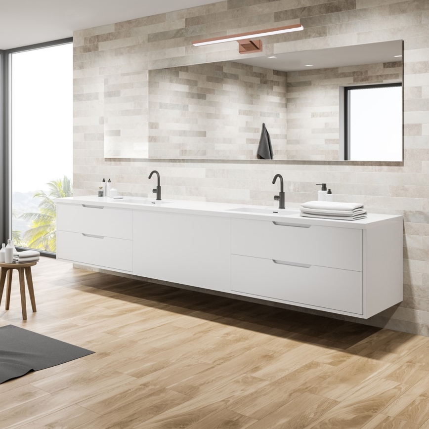 LED-Spiegelleuchte für das Badezimmer SHINE LED/13,8W/230V 60 cm IP44 Roségold