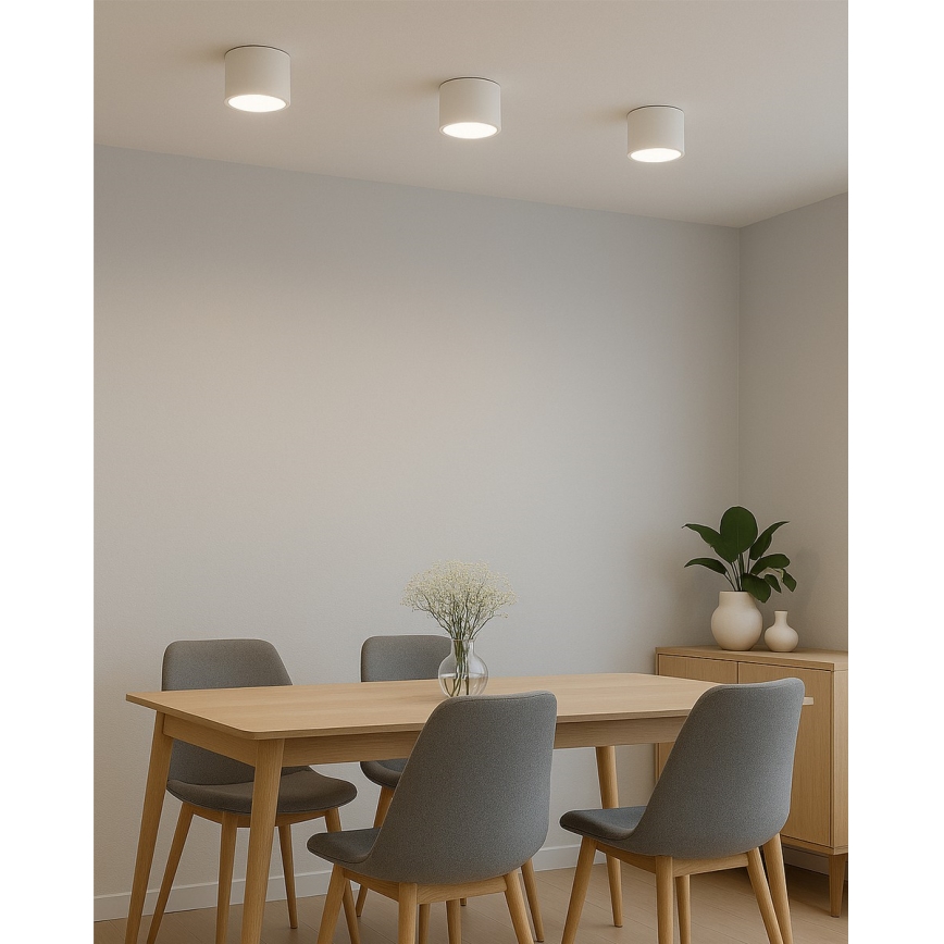 LED-Spot LED/10W/230V 3000/4000/6400K Ø 12 cm Weiß