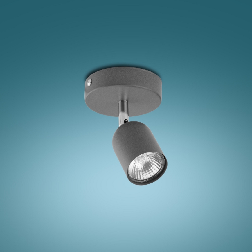 LED-Spot TOP 1xGU10/10W/230V grau