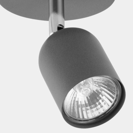 LED-Spot TOP 1xGU10/10W/230V grau