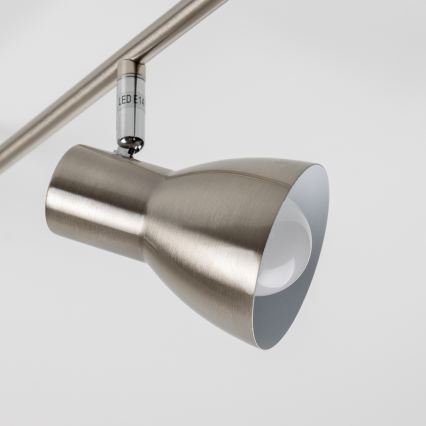 LED-Spotleuchte 6xE14/5W/230V mattchrom