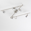 LED-Spotleuchte 6xGU10/5W/230V mattchrom