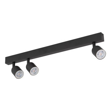LED-Spotleuchte TOP 3xGU10/10W/230V schwarz
