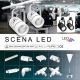 LED Spotlight SCENA LED/30W/230V weiss 3000 K