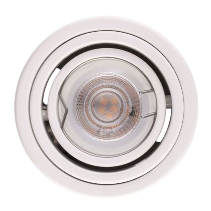 LED Spotlight TUBA 1xGU10/5W/230V 4000K weiss