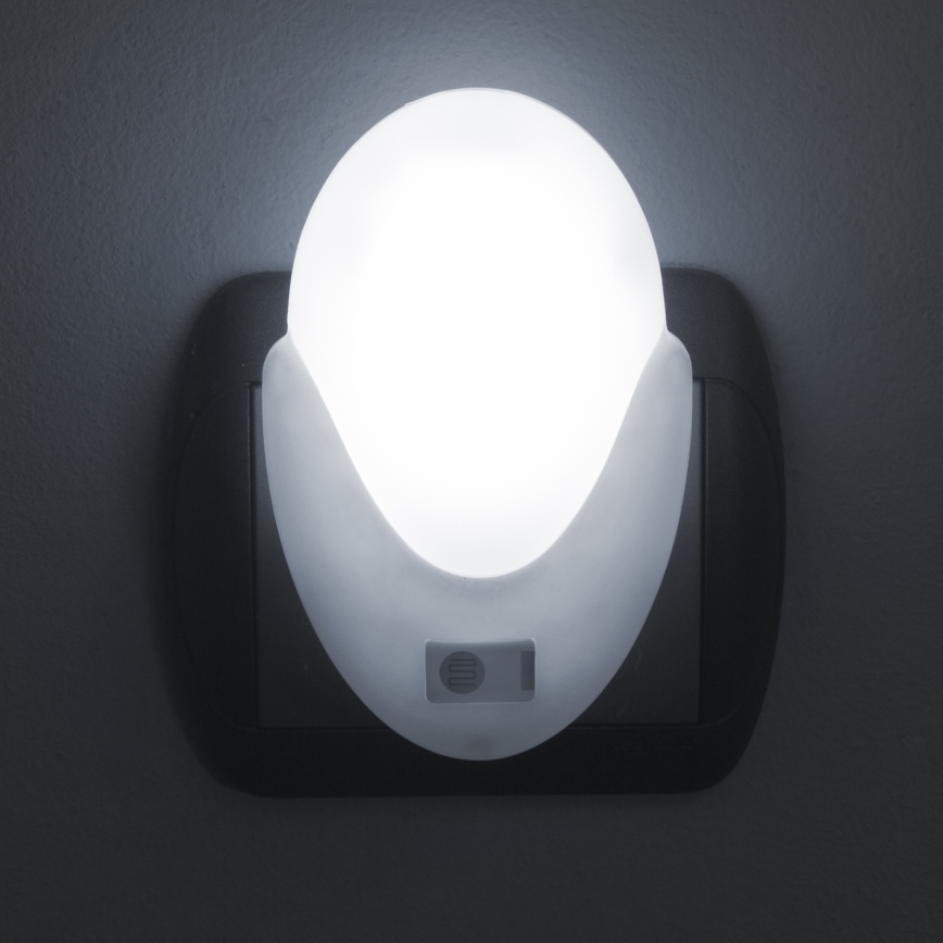 LED-Steckdosen-Orientierungslicht mit Dämmerungssensor LED/1W/230V