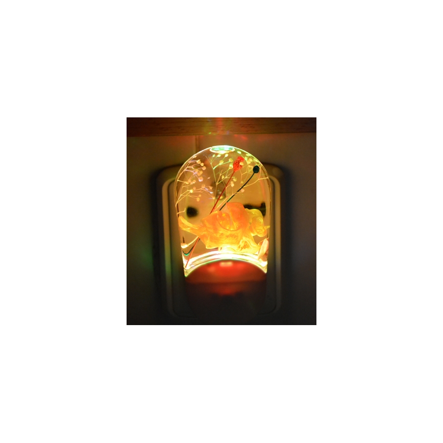 LED Lampička do zásuvky MINI LIGHT 1W