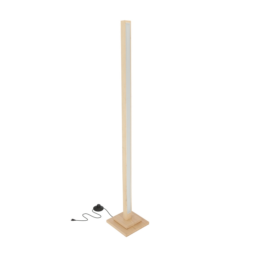 LED Stehlampe ALSET LED/18W/230V Buche