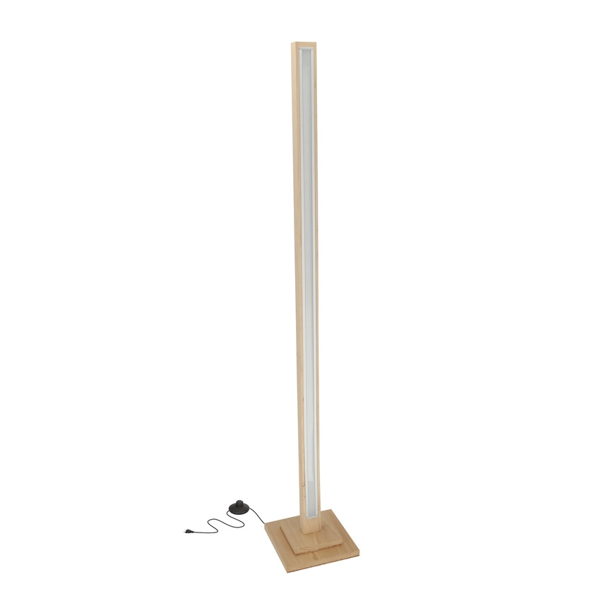 LED Stehlampe ALSET LED/18W/230V Buche