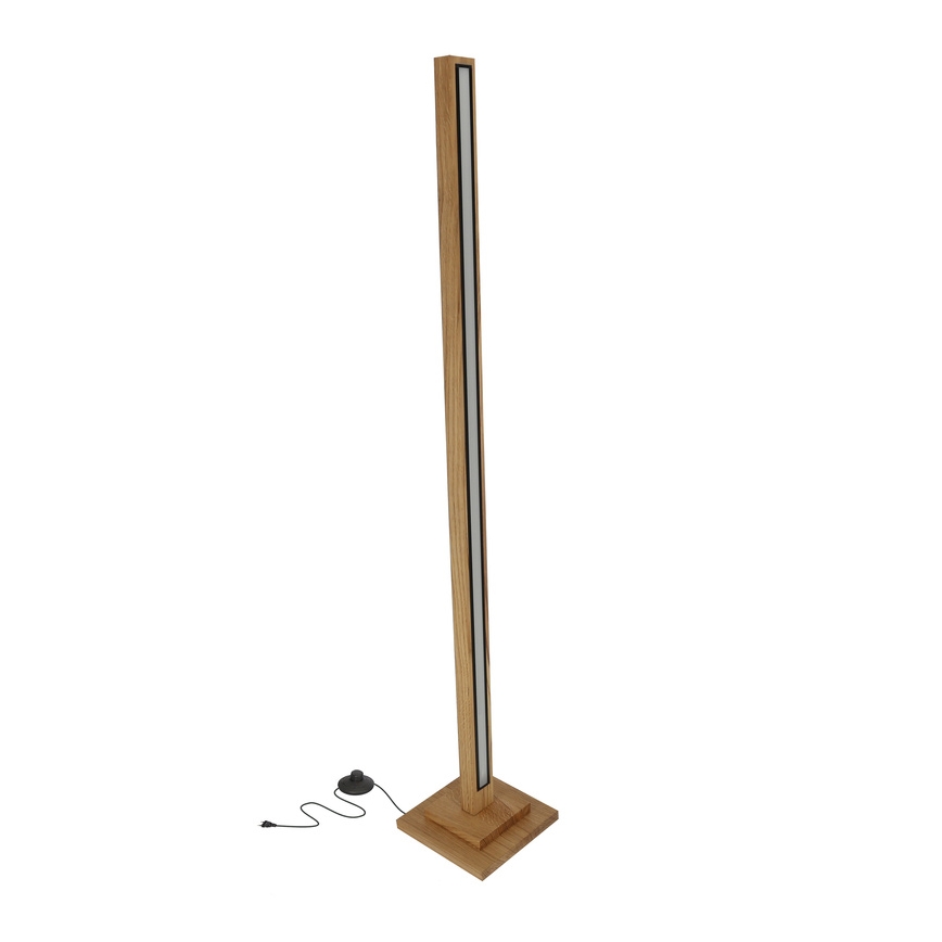 LED Stehlampe ALSET LED/18W/230V Eiche