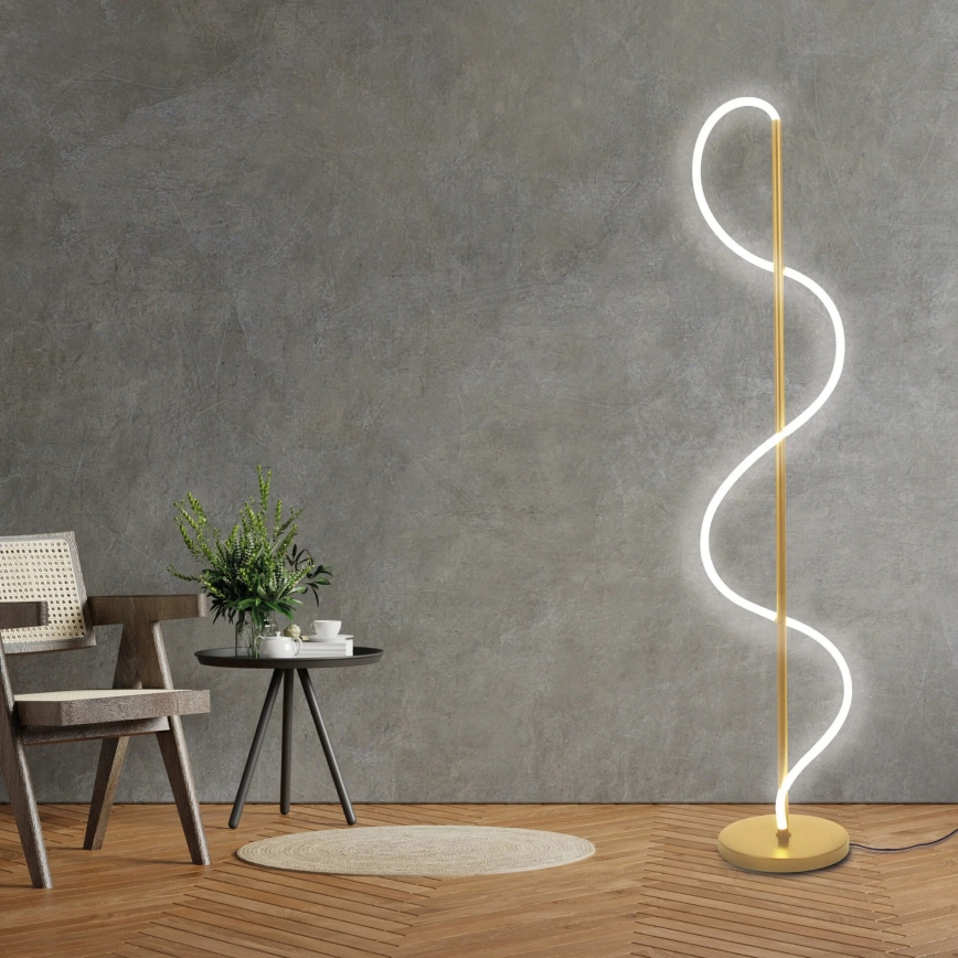 LED-Stehlampe EMMA LED/24W/230V gold