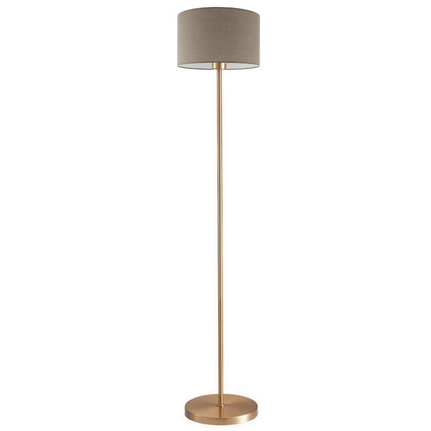 LED-Stehlampe TUNJA 1xE27/20W/230V Ø 30 cm gold/taupe
